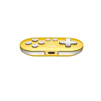 (未使用･未開封品)8bitdo Zero 2 ゲームコントローラー Bluetooth ワイヤレス Windows Android macOS RaspberryPi Steam イエロー Edition Amazon.com: 8Bitdo Zero 2 Mini Bluetooth Gamepad for Switch